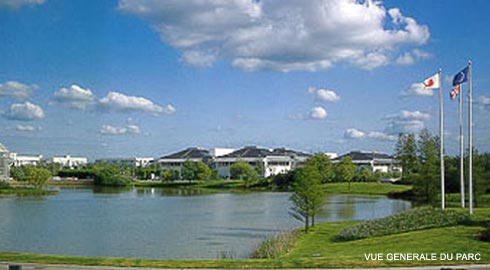 vue générale du parc