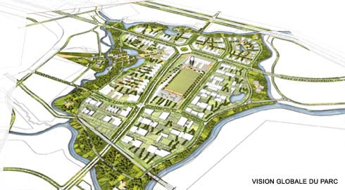 vision globale du parc